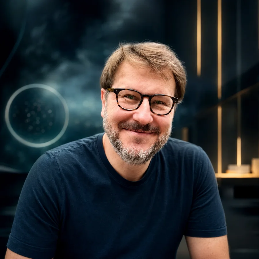 Portrait of Latency author Mars Mlodzinski
